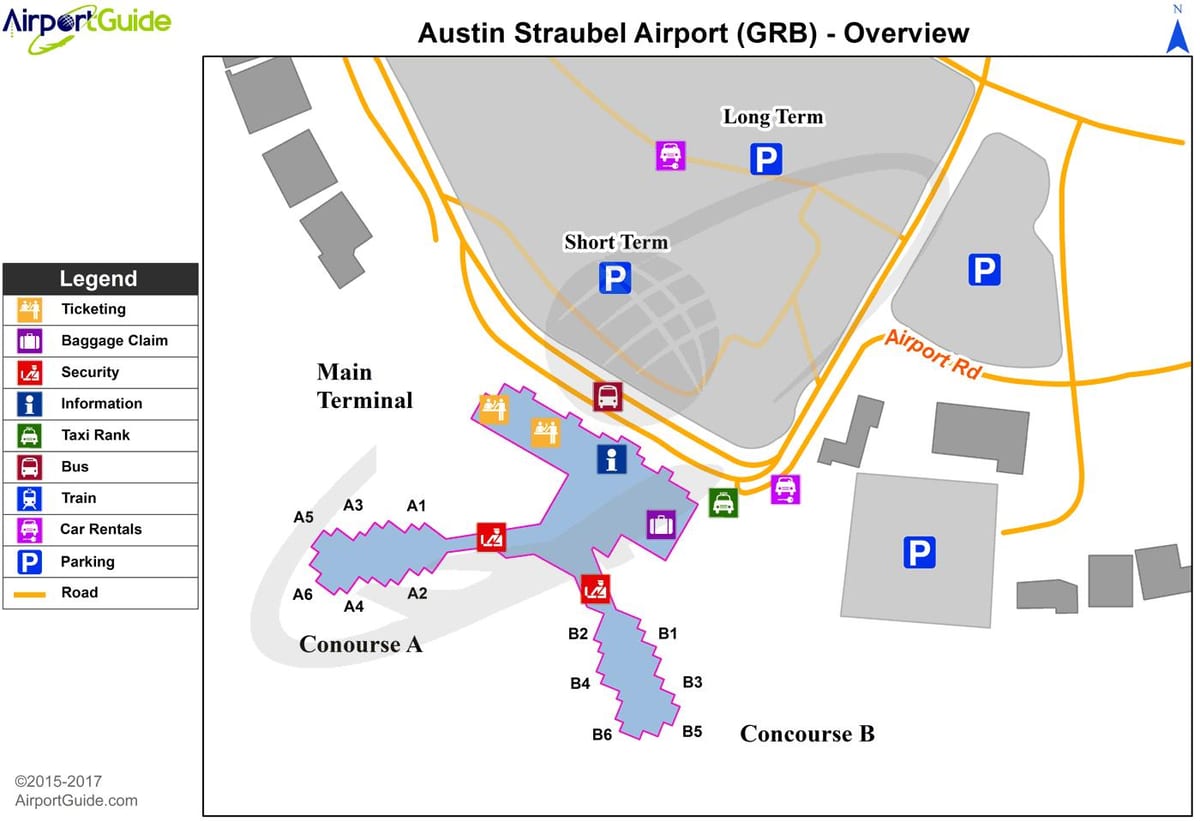 Austin terminalem mapie